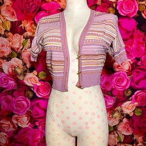 Roberto Cavalli cropped cardigan